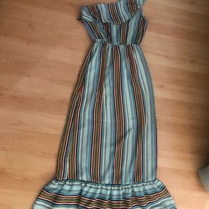 3 for 20$- One shoulder- long dress- Monteau- S